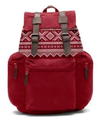 Red PURENorway Retro Marius backpack
